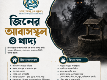 জিনের আবাসস্থল ও খাদ্য