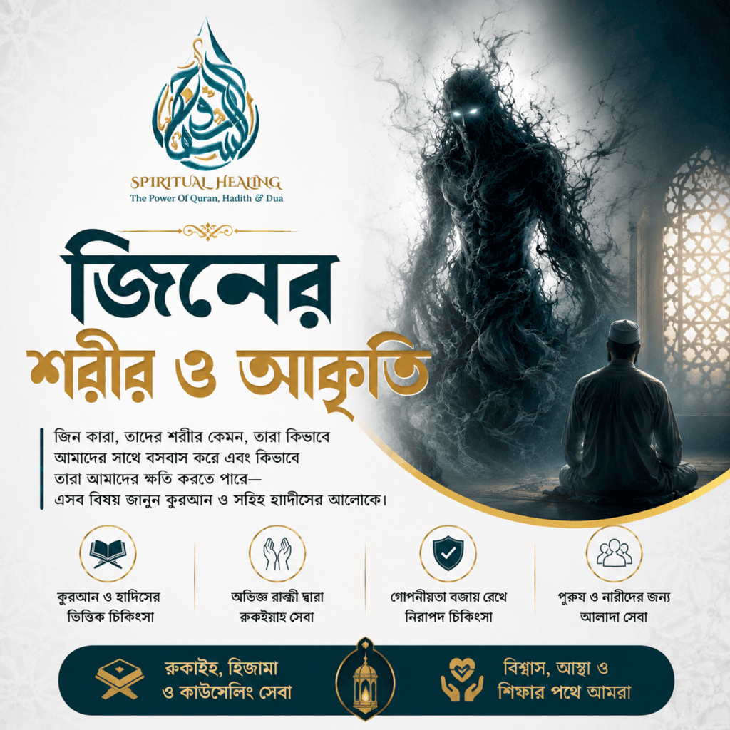 জিনের শরীর ও আকৃতি..&nbsp;
